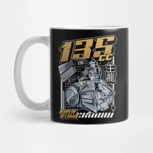 Awesome Mechanic 135 cc Engine gift for Engineer Mechanics Mug